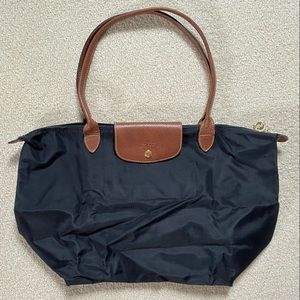 Longchamp Le Pliage Large Shoulder Bag in Black (GUC)